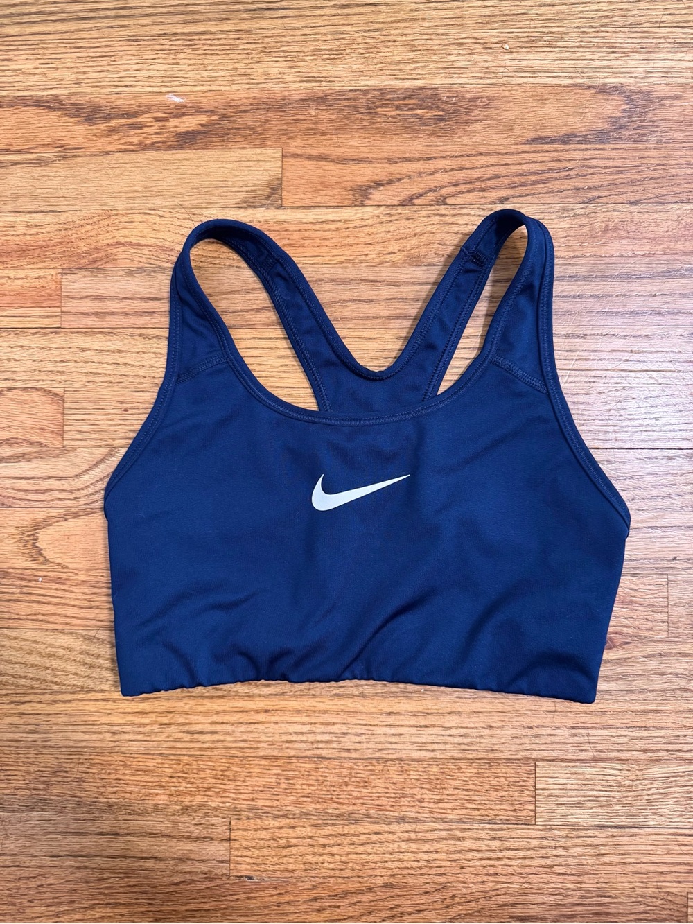 Nike Dri-Fit Navy Racerback Sports Bra